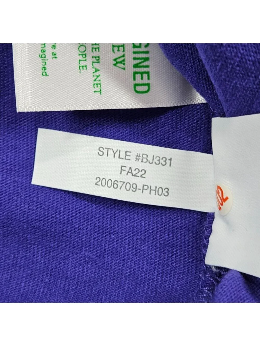 J Crew Shirt Mens S Purple Relaxed Cotton Pocket Tee BJ331 Oarsman Tag NEW